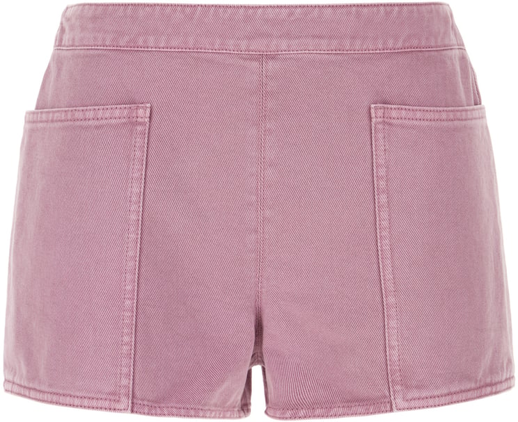 Max Mara Max Mara Mauve cotton shorts