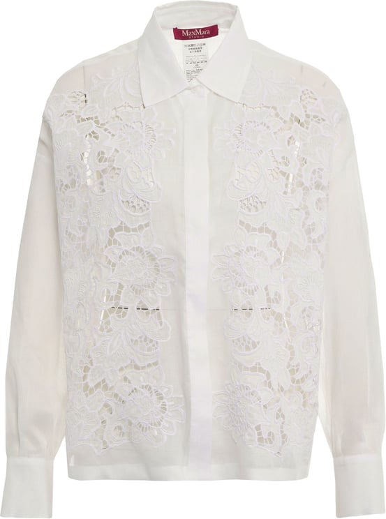 Max Mara Blouse with floral embroidery 'Cali'