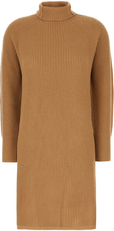 Max Mara Max Mara Studio Biscuit wool blend sweater dress