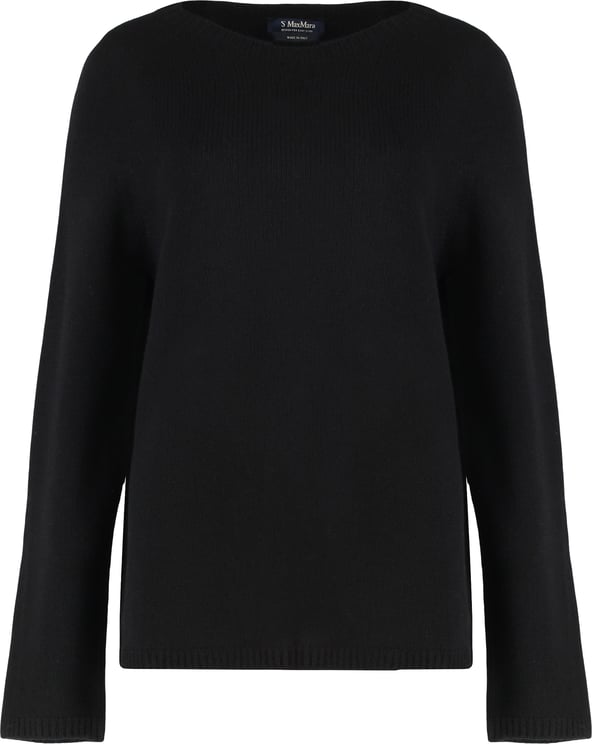 Max Mara Georg crew neck sweater in wool and cashmere