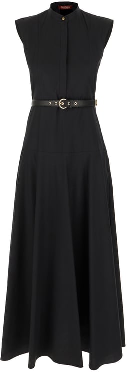 Max Mara Max Mara Studio Black poplin dress