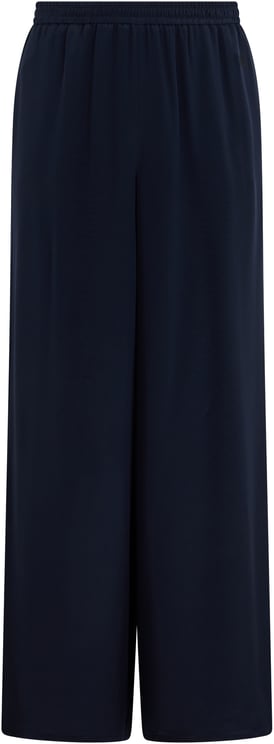 Max Mara Loose silk pants with drawstring