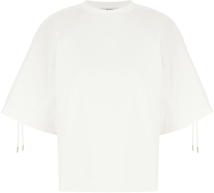 Max Mara Max Mara White stretch nylon blend blouse