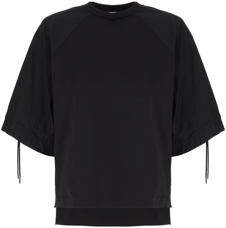 Max Mara Max Mara Black stretch nylon blend blouse