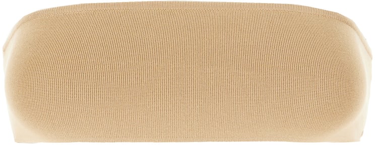 Max Mara Max Mara Beige stretch viscose blend top