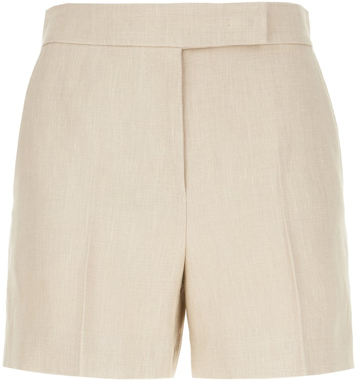Max Mara Max Mara Sand linen shorts