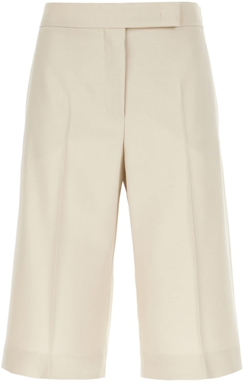 Max Mara Max Mara Sand wool blend bermuda shorts