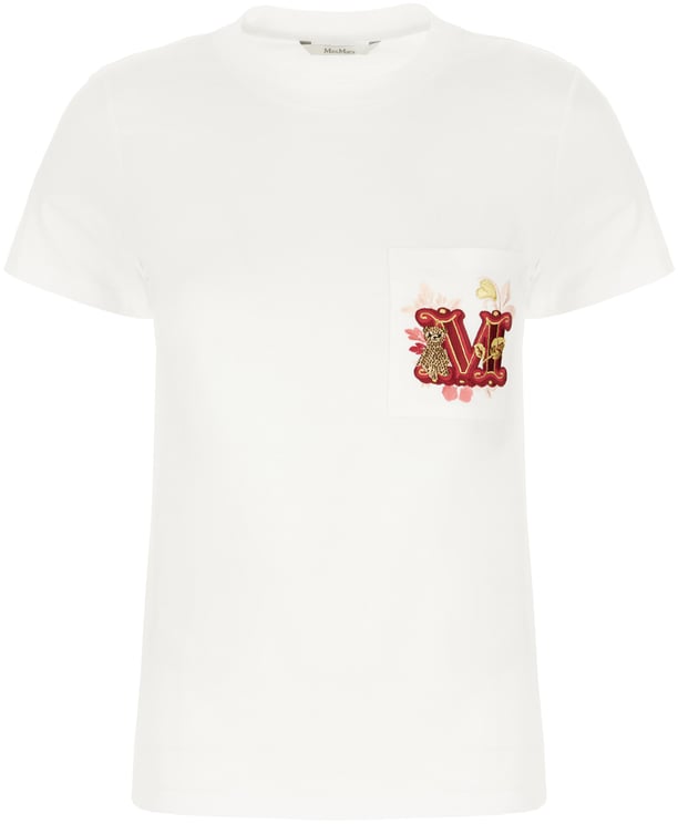 Max Mara Max Mara White cotton t-shirt