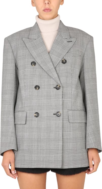 Max Mara Double-Breasted Blazer with Classic Lapel and Tailored Fit
