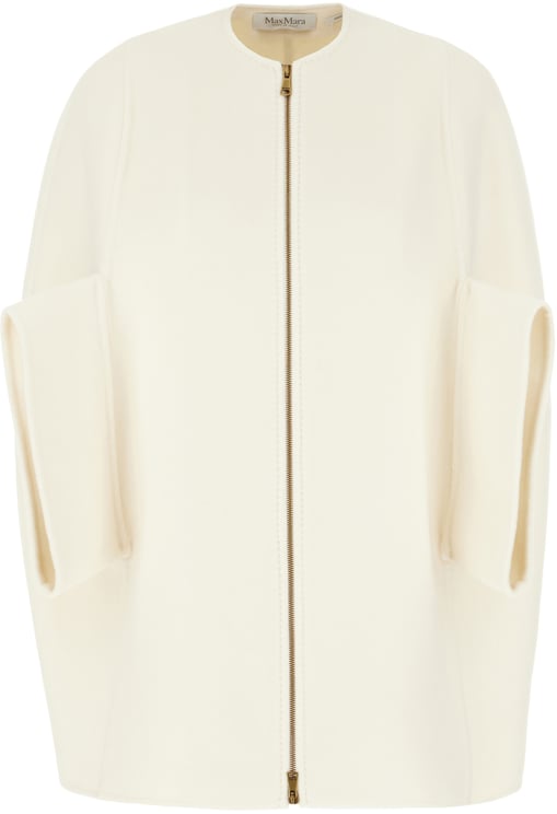 Max Mara Max Mara Ivory cashmere coat