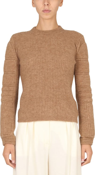 Max Mara Stretch Mohair Yarn Knit Sweater