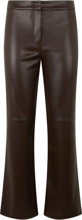 Max Mara Flared synthetic leather pants