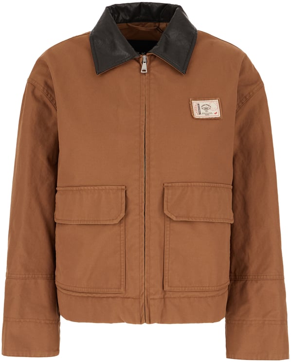 Max Mara Max Mara Weekend Brown cotton padded jacket