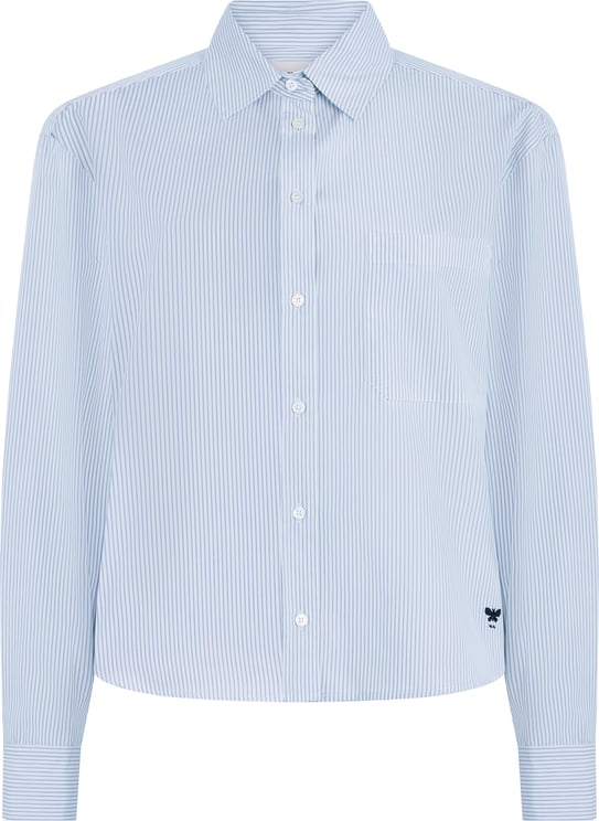 Max Mara Shirt in cotton poplin with stripes