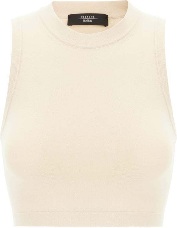 Max Mara Max Mara Weekend Sand viscose blend top