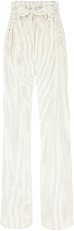 Max Mara Max Mara Embroidered cotton and silk pants