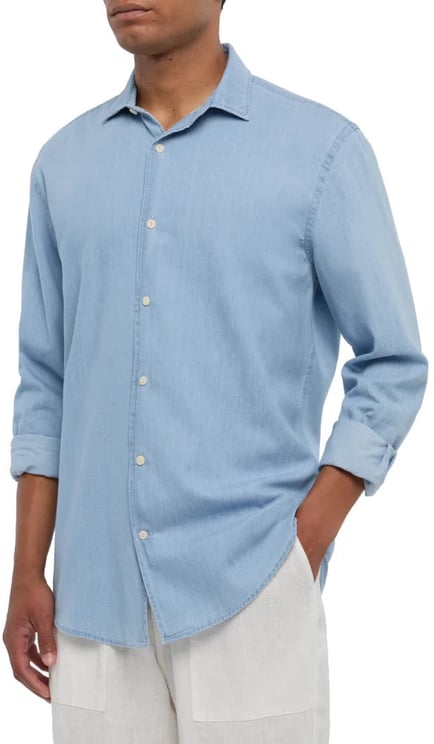 MC2 Saint Barth MC2 Saint Barth Shirts Light Blue Man