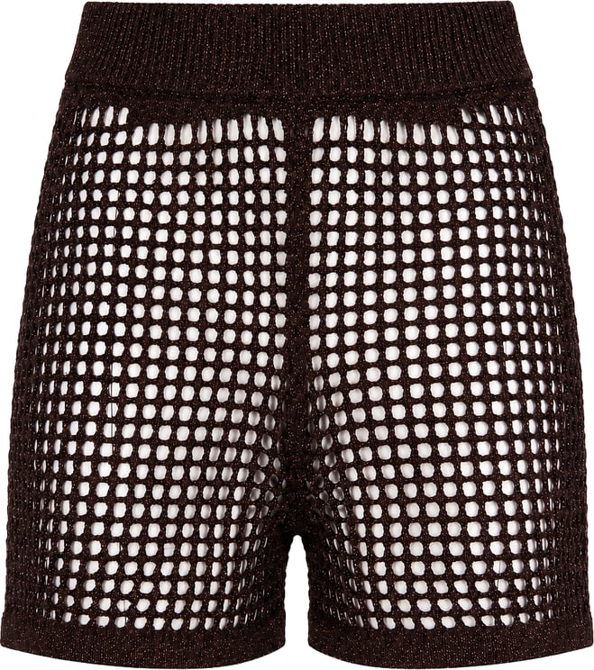 MC2 Saint Barth Shorts Lurex 18L Brown