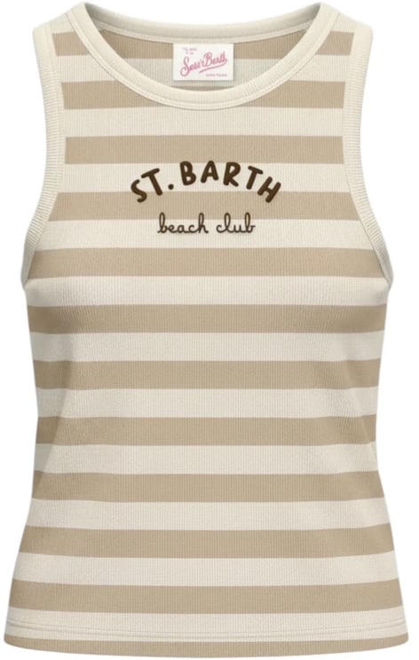 MC2 Saint Barth Top Rib Beach Club Stripes 1110 Em