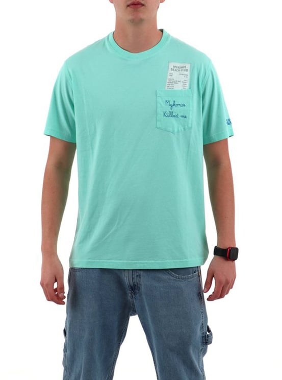 MC2 Saint Barth T-Shirts And Polos Azzurro