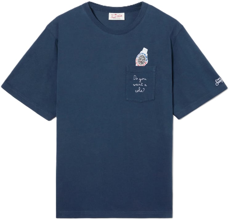 MC2 Saint Barth T-Shirts And Polos Blu