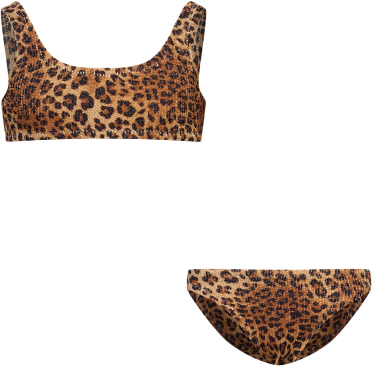 MC2 Saint Barth MC2 Saint Barth Kinder Meisjes Zwemkleding In Panter