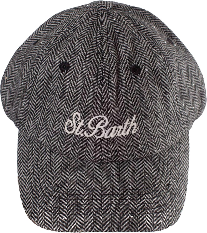 MC2 Saint Barth Hats Herringbone 00 Strass Emb