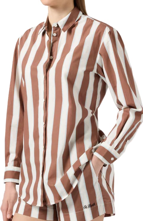 MC2 Saint Barth Shirts Cotton Sb Beach Stripes 1931