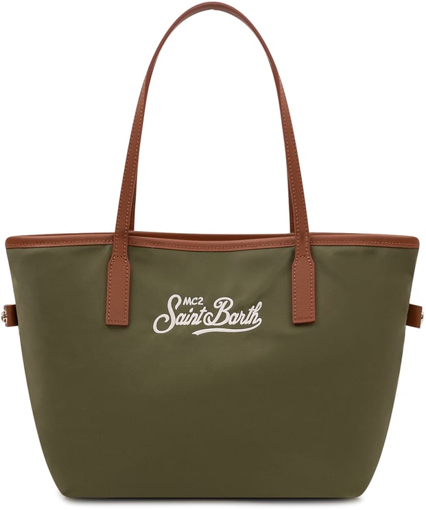 MC2 Saint Barth Borsa Tote City in Nylon con Doppi Manici