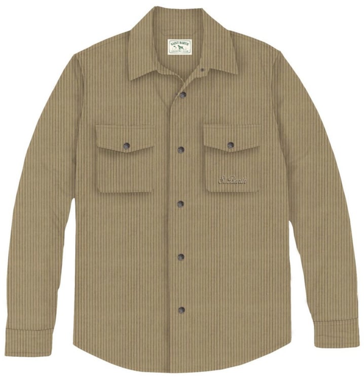 MC2 Saint Barth Shirts Beige