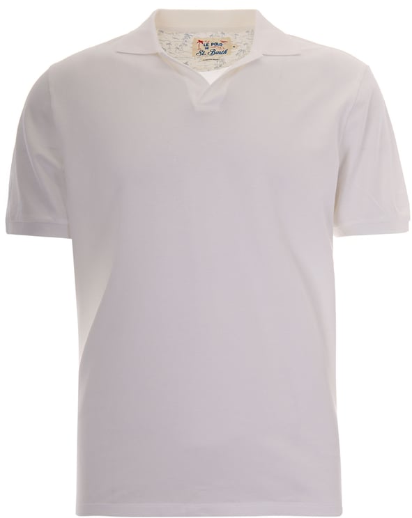 MC2 Saint Barth T-Shirts And Polos Piquet 01N White