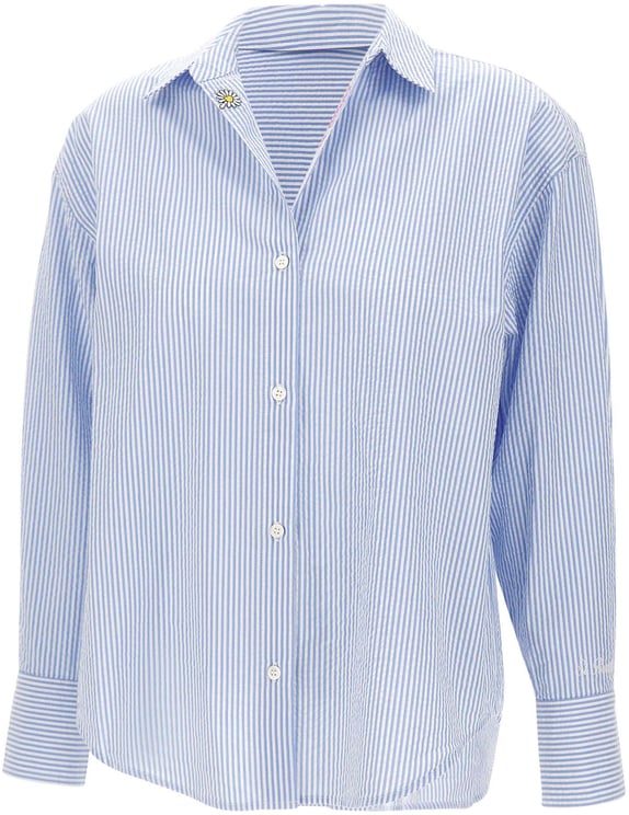 MC2 Saint Barth Shirts Light Blue