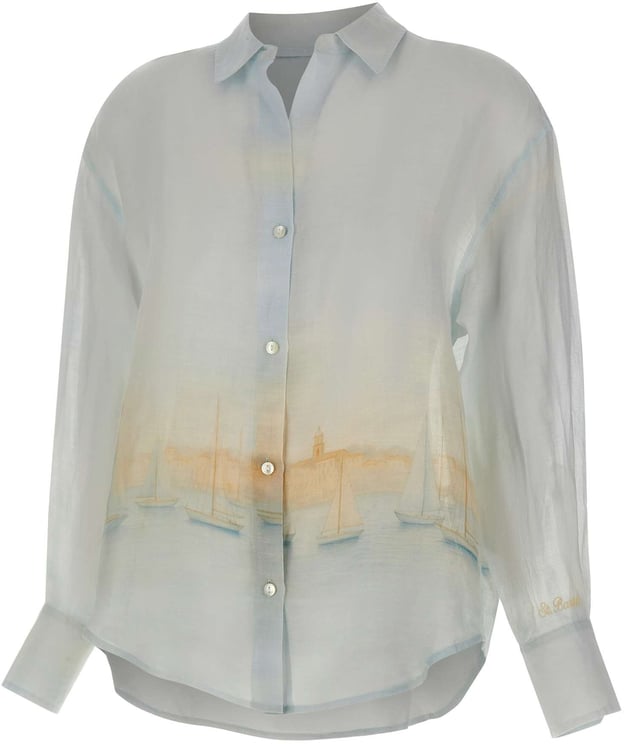 MC2 Saint Barth Shirts Light Blue
