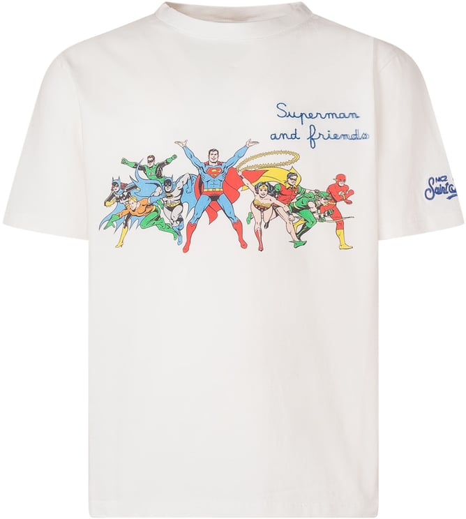 MC2 Saint Barth T-shirt con Stampa Supereroi