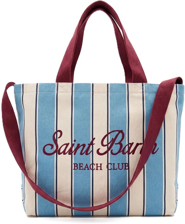 MC2 Saint Barth Bags Azzurro/Bordeau