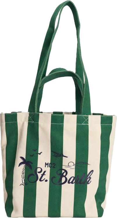 MC2 Saint Barth Bags Verde/Bianco