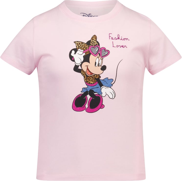 MC2 Saint Barth MC2 Saint Barth Kinder Meisjes T-Shirt In Licht Roze