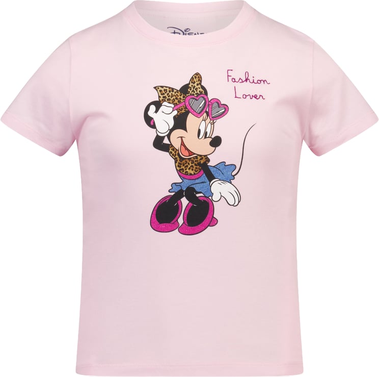 MC2 Saint Barth MC2 Saint Barth Kinder Meisjes T-Shirt In Licht Roze