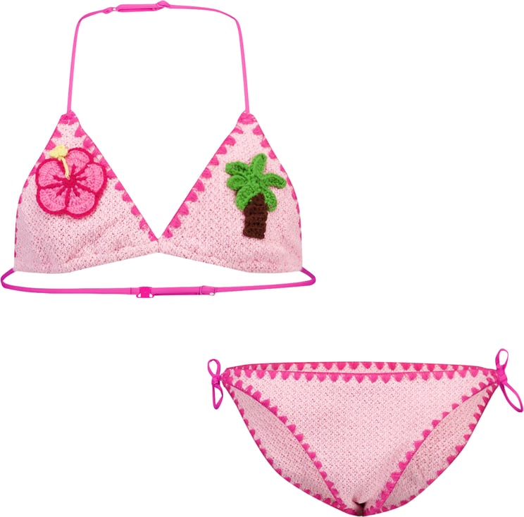MC2 Saint Barth MC2 Saint Barth Kinder Meisjes Zwemkleding In Roze