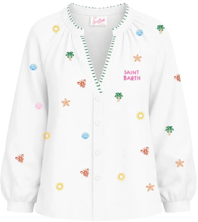 MC2 Saint Barth Shirts Bianco
