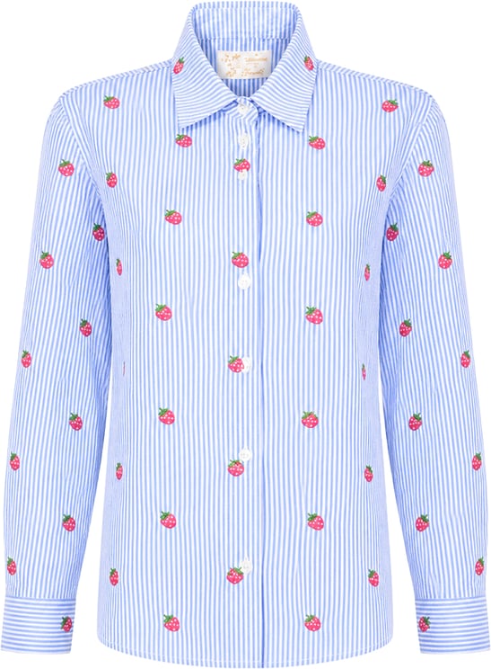 MC2 Saint Barth Shirts Seersucker V Straw 17