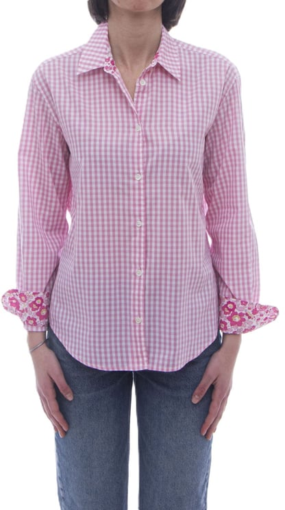 MC2 Saint Barth Shirts Rosa/Bianco