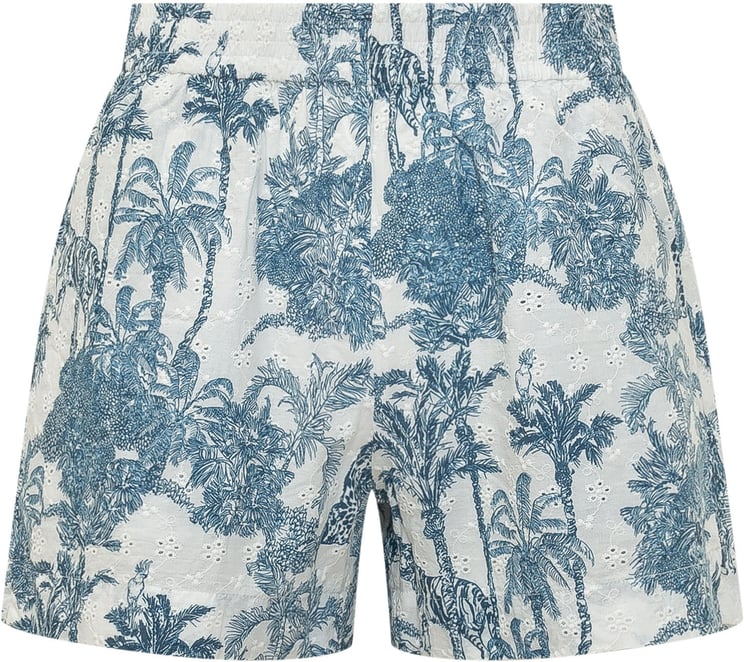 MC2 Saint Barth Shorts con Stampa Toile Tropicale