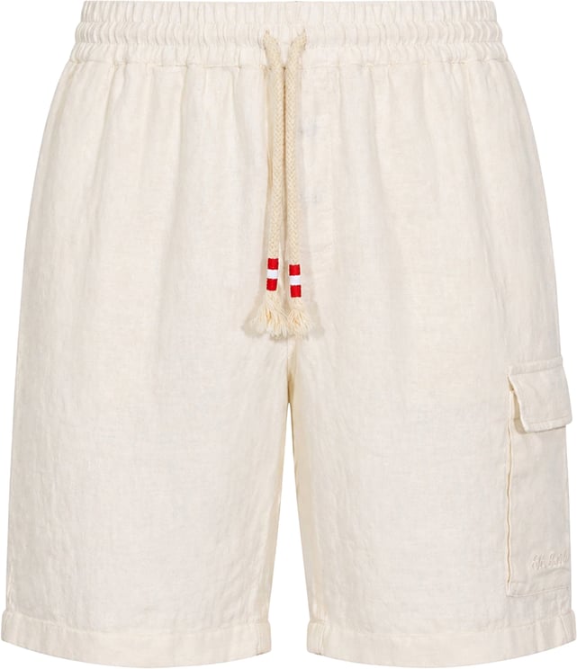 MC2 Saint Barth Shorts Linen 10L Cream