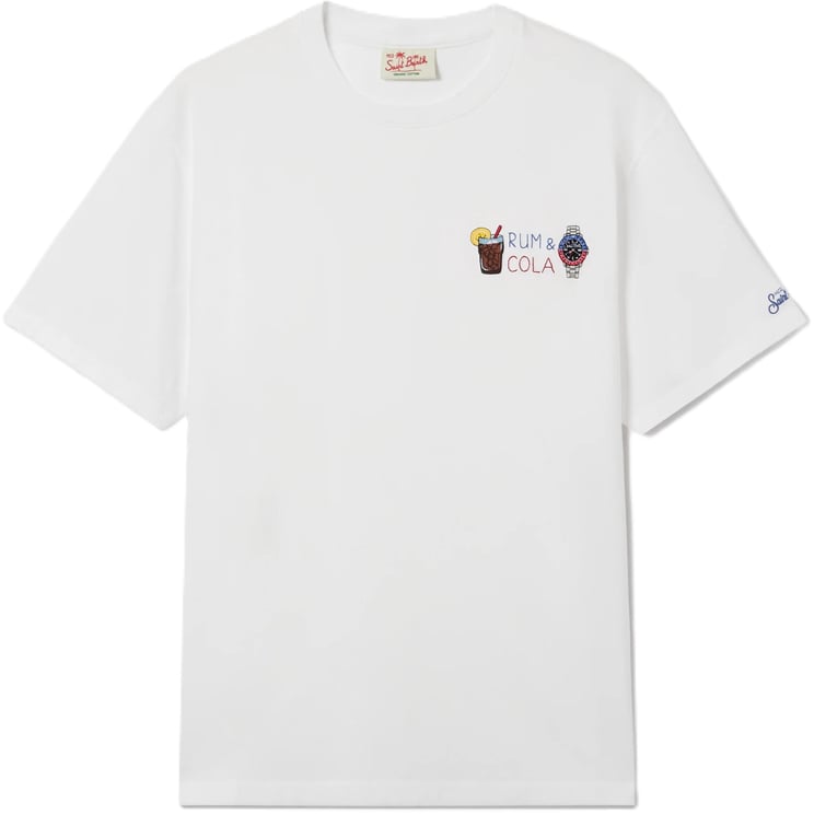 MC2 Saint Barth T-Shirts And Polos White