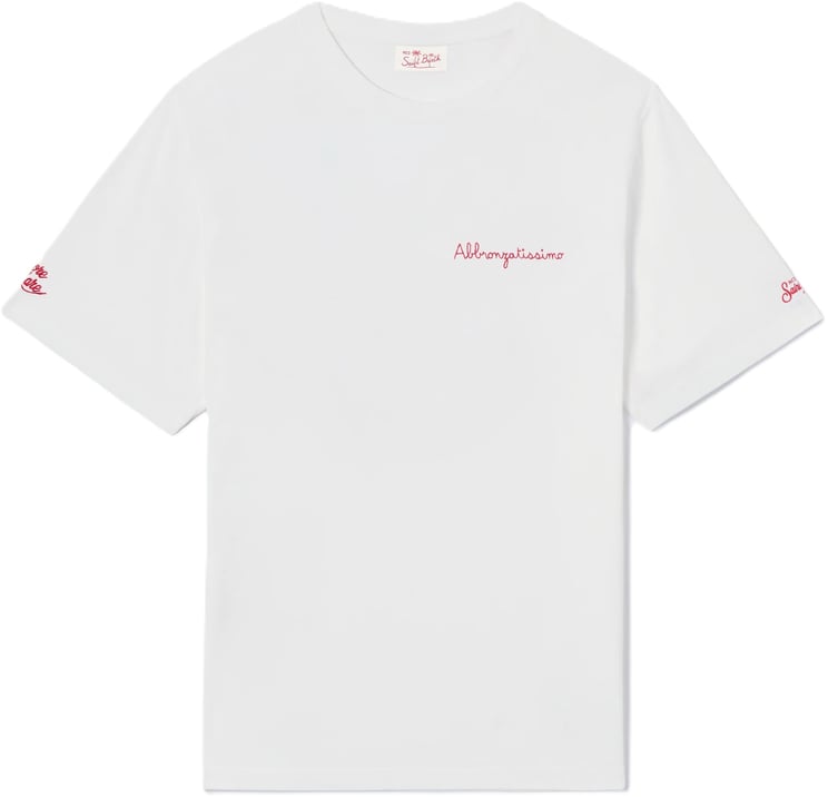 MC2 Saint Barth T-Shirts And Polos White