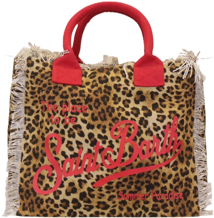 MC2 Saint Barth Bags Leopard/Rosso