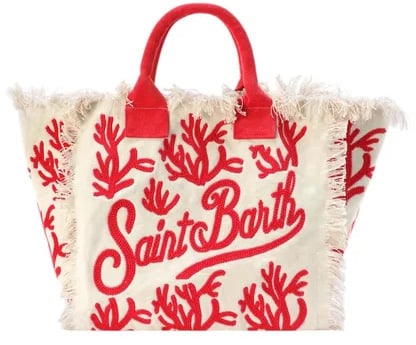 MC2 Saint Barth Bags Bianco/Rosso