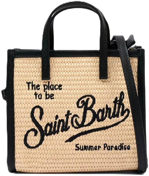 MC2 Saint Barth Bags Paglia/Nero