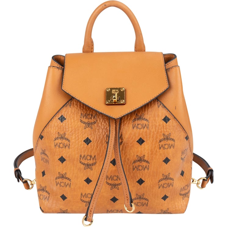 MCM MCM Monogram Visetos Leather Small Patricia Backpack